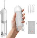 Water Dental Flosser Teeth Pick: Cordless Portable Oral Irrigator